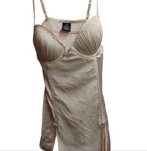 Vintage Apt. 9 White And Pink Cami Size Medium